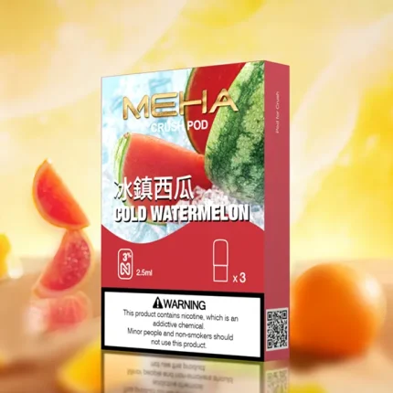 電子煙煙彈 MEHA CRUSH 魅嗨五代菸彈 16種口味 冰鎮西瓜