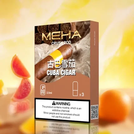 電子煙煙彈 MEHA CRUSH 魅嗨五代菸彈 16種口味 古巴雪茄