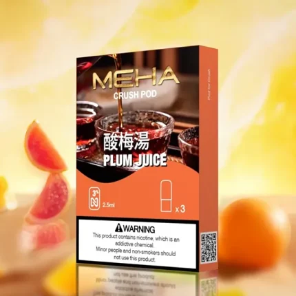 電子煙煙彈 MEHA CRUSH 魅嗨五代菸彈 16種口味 酸梅湯