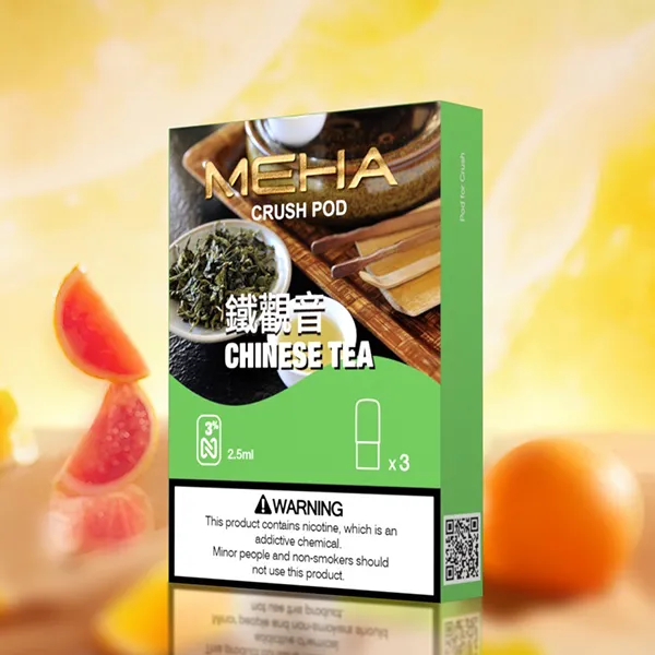 電子煙煙彈 MEHA CRUSH 魅嗨五代菸彈 16種口味 鐵觀音