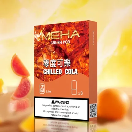 電子煙煙彈 MEHA CRUSH 魅嗨五代菸彈 16種口味 寒度可樂