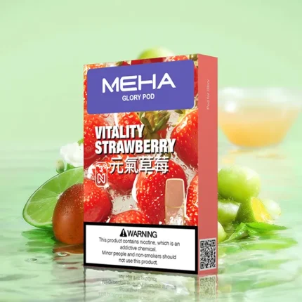 電子煙煙彈 MEHA魅嗨菸彈一代 25種口味 草莓