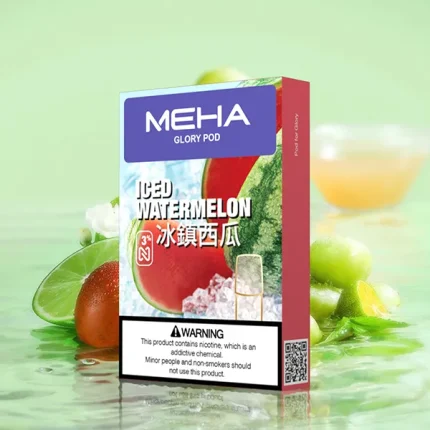 電子煙煙彈 MEHA魅嗨菸彈一代 25種口味 西瓜