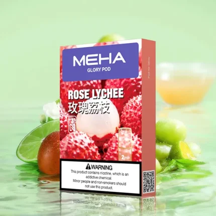 電子煙煙彈 MEHA魅嗨菸彈一代 25種口味 荔枝