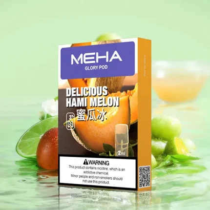 電子煙煙彈 MEHA魅嗨菸彈一代 25種口味 蜜瓜冰
