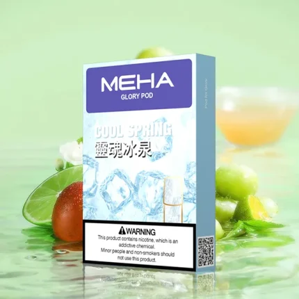 電子煙煙彈 MEHA魅嗨菸彈一代 25種口味 冰泉